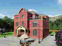 轻钢别墅建筑和装配式别墅轻钢结构优势